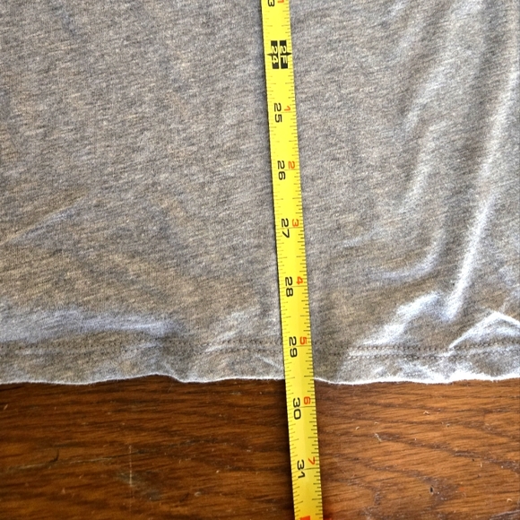 Torrid Gray Long Sleeve Graphic Tee 5X, NWOT - Picture 8 of 8